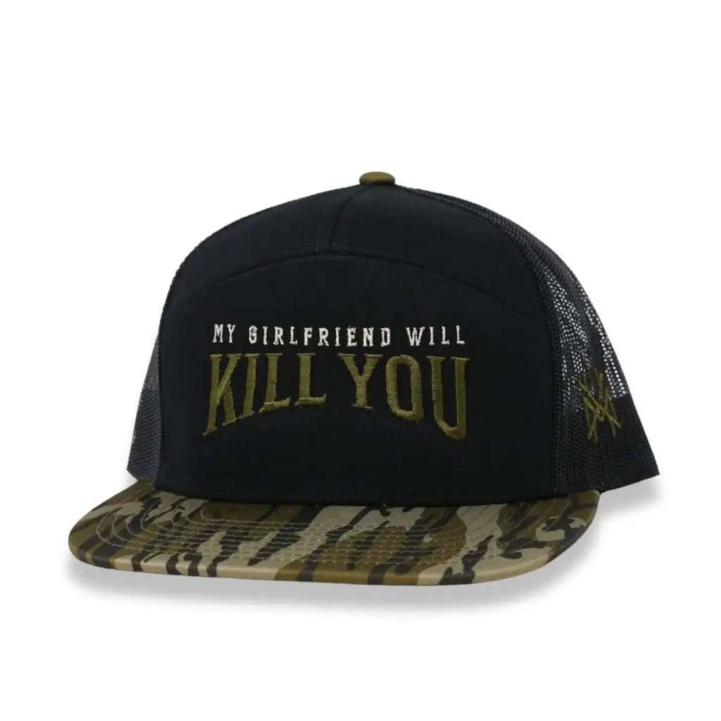 My Girlfriend Will Kill You Snapback Hat