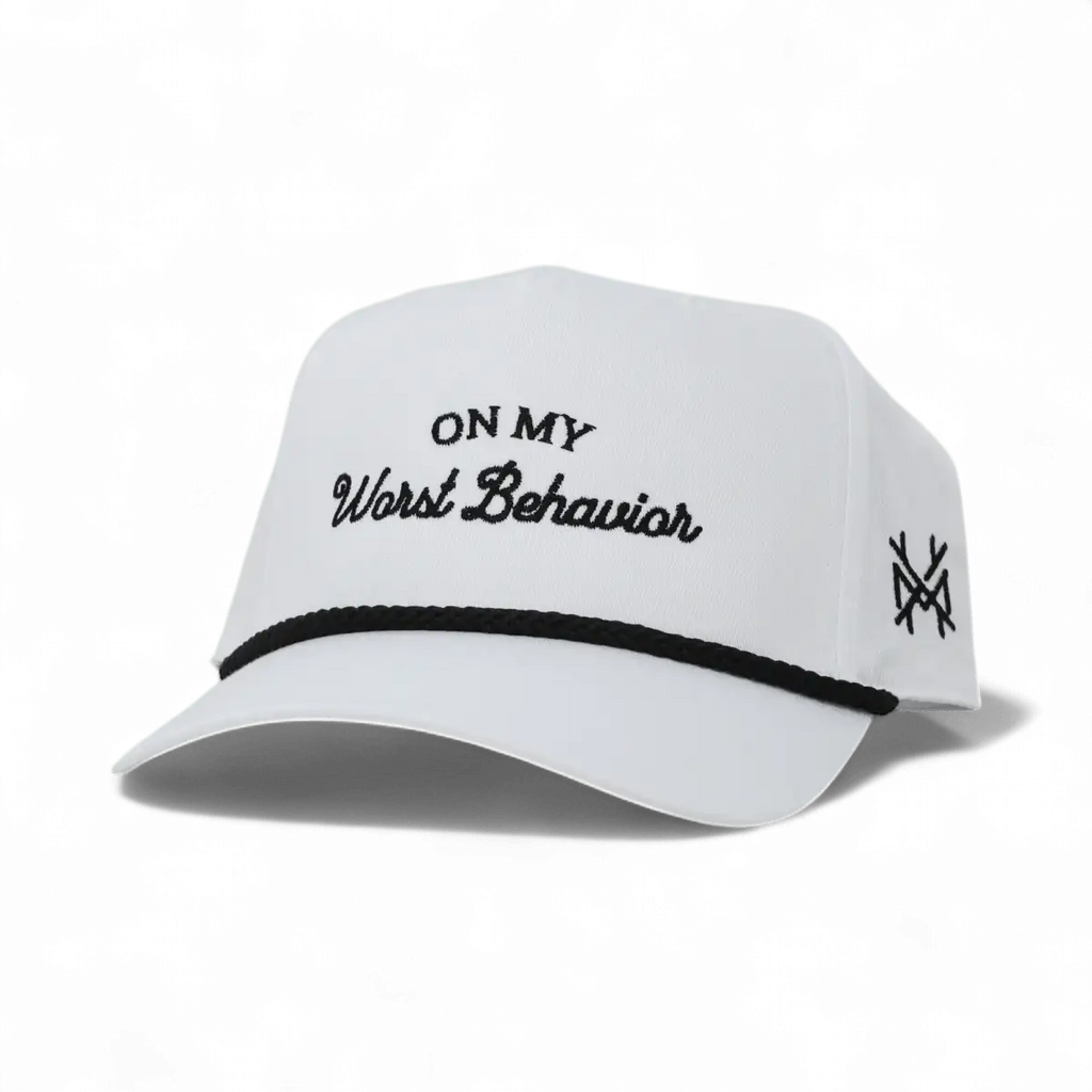 On My Worst Behavior Snapback Hat